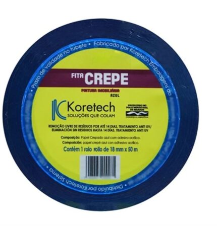 Fita Crepe Imobiliaria AZUL